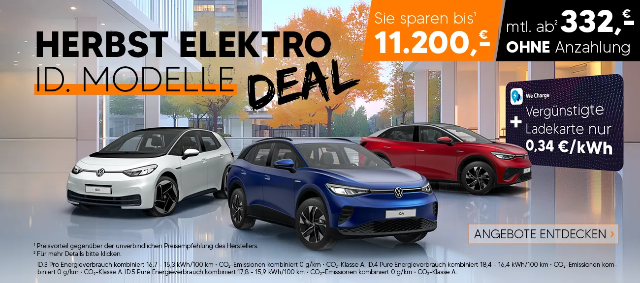 VW ID. Leasing Preisvorteil