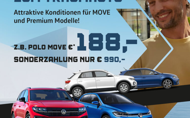  Die neuen MOVE Sondermodelle