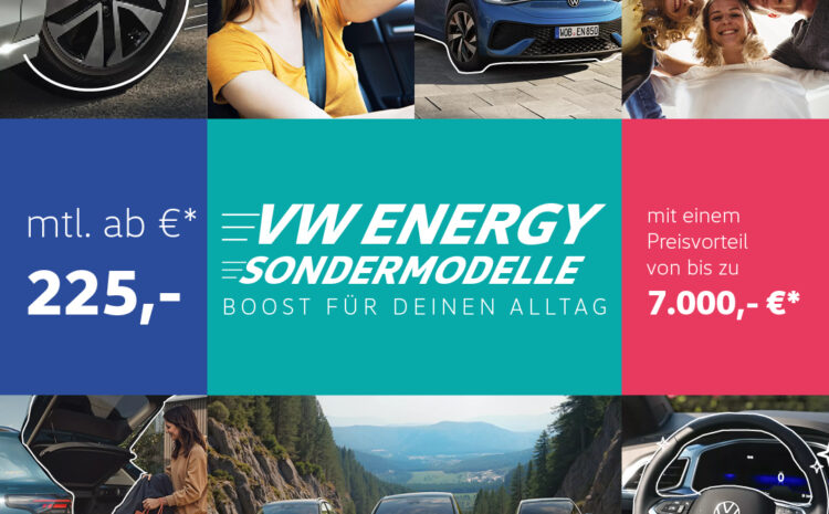  VW ENERGY Sondermodelle