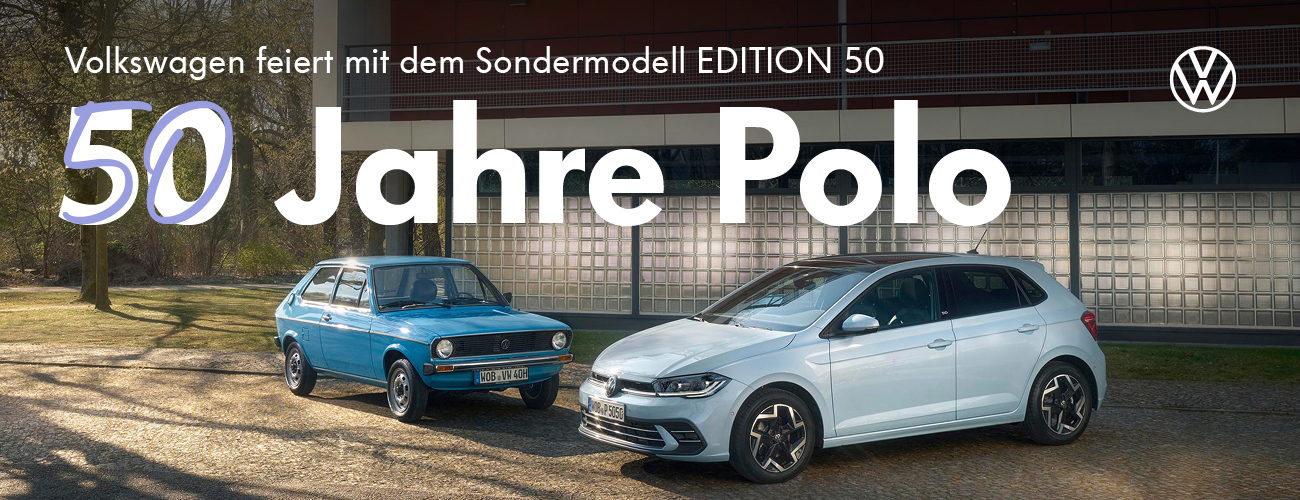 HEADER DESKTOP VW Polo EDITION 50