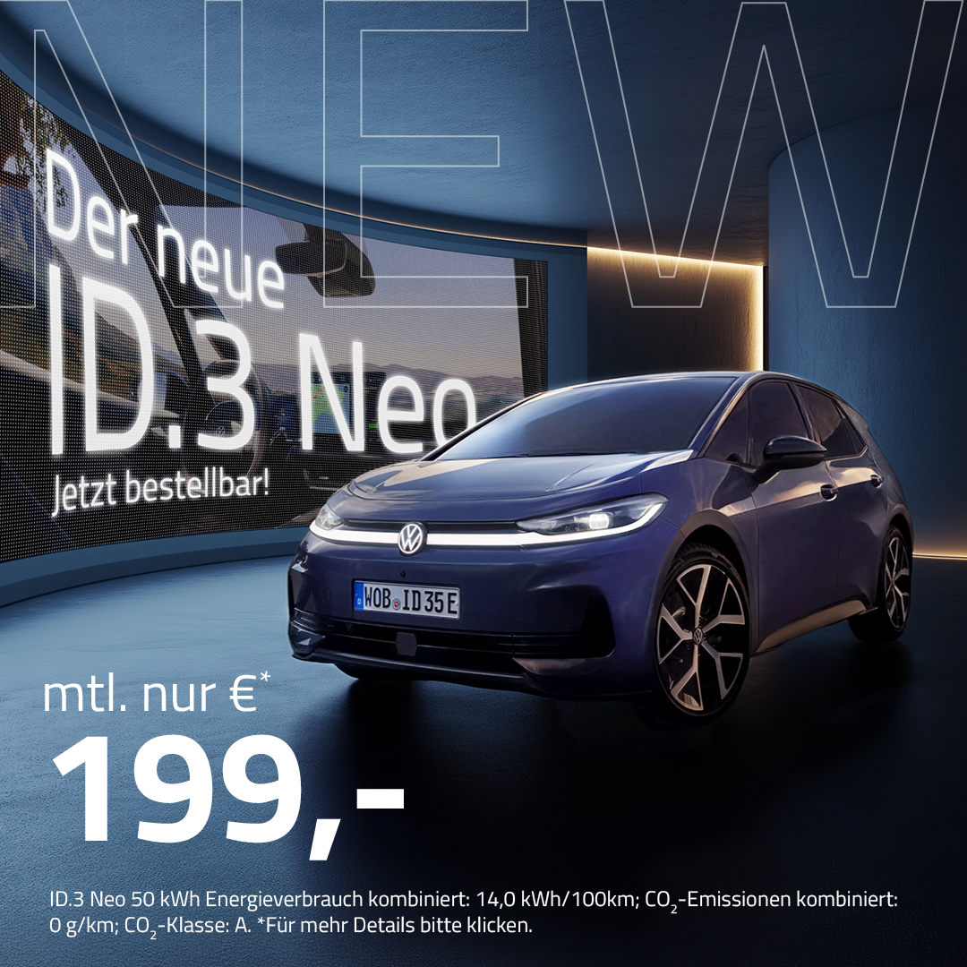 Der neue VW ID.3 Neo