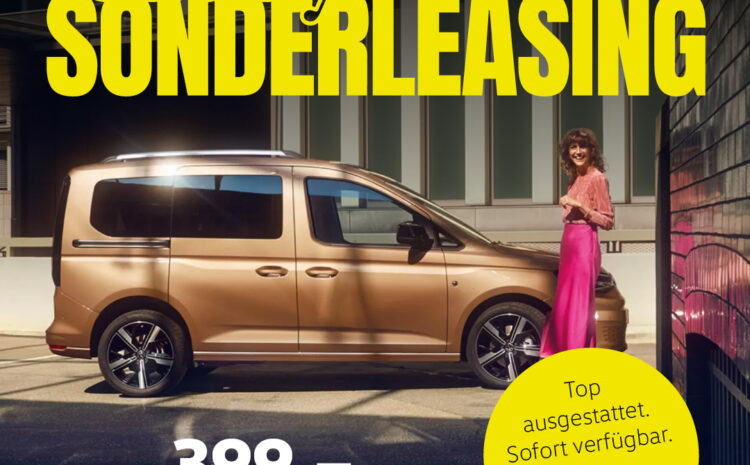  VW Caddy sofort verfügbar