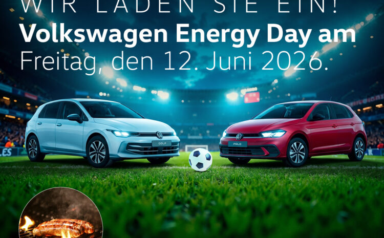  Volkswagen Energy Day am 12. Juni 2026