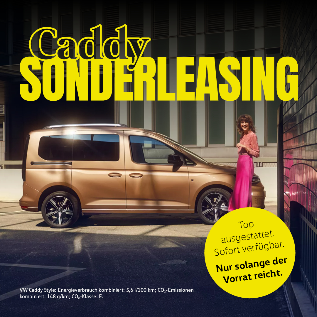 VW Caddy sofort verfügbar