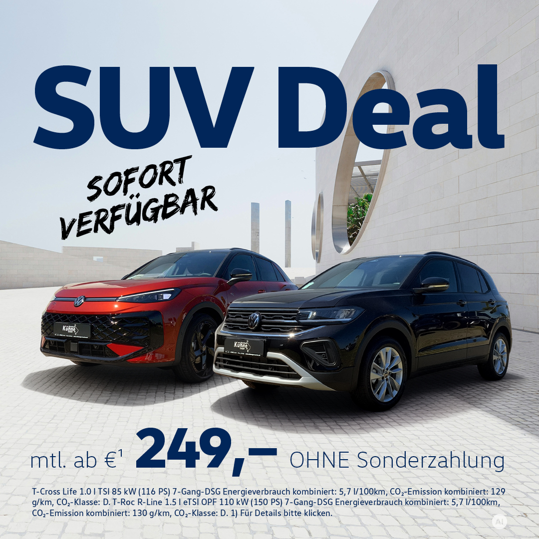BEITRAG VW SUV Abverkauf